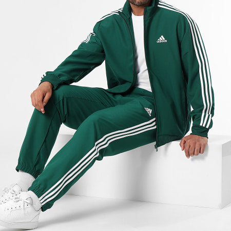 CHANDAL ADIDAS M 3S WV TT TS VERDE HOMBRE IR8198 Quadrifogliosport Palagiano Taranto